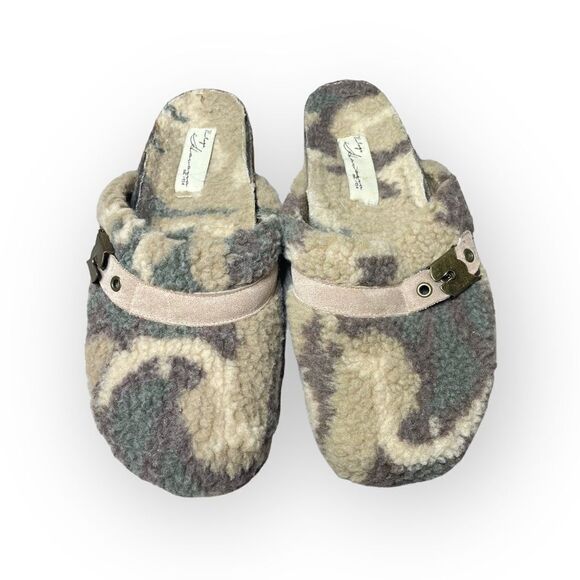 Vintage Havana Ricky Camo Clogs Mules - Size 8.5 - Picture 1 of 4